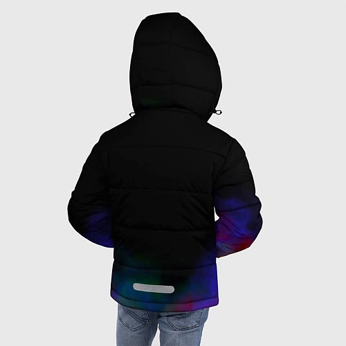 Зимняя куртка для мальчика Muse: Neon Flower / 3D-Черный – фото 4