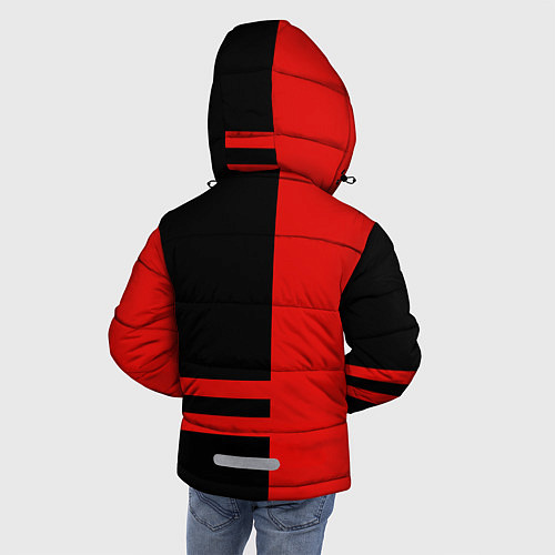 Зимняя куртка для мальчика МАЗ / 3D-Черный – фото 4