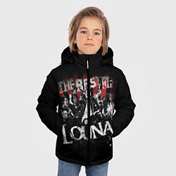 Куртка зимняя для мальчика The best of Louna, цвет: 3D-черный — фото 2