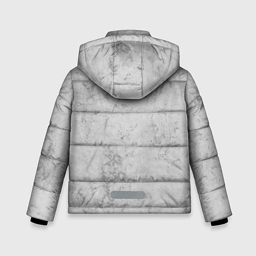 Зимняя куртка для мальчика Louna: Сделай громче / 3D-Светло-серый – фото 2