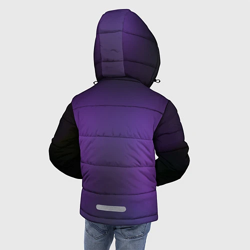 Зимняя куртка для мальчика Violet Raven / 3D-Черный – фото 4
