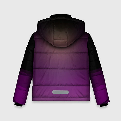 Зимняя куртка для мальчика Digital Race / 3D-Светло-серый – фото 2