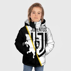 Куртка зимняя для мальчика FC Juventus: Football Point, цвет: 3D-черный — фото 2