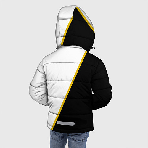 Зимняя куртка для мальчика FC Juventus: Football Point / 3D-Черный – фото 4