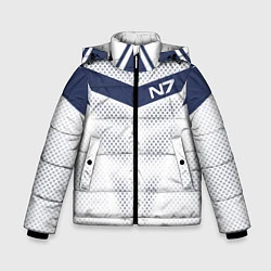 Зимняя куртка для мальчика N7: White Armor