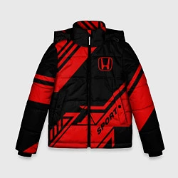 Куртка зимняя для мальчика Honda: Techno Sport, цвет: 3D-светло-серый