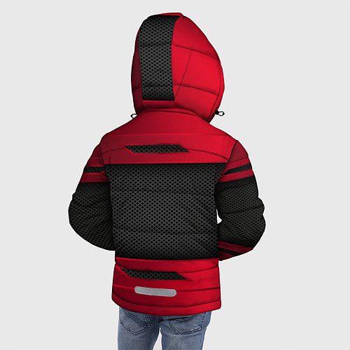 Зимняя куртка для мальчика Daewoo Sport / 3D-Черный – фото 4
