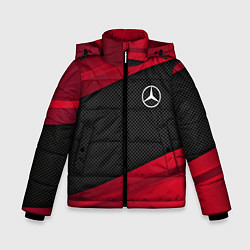 Куртка зимняя для мальчика Mercedes Benz: Red Sport, цвет: 3D-светло-серый