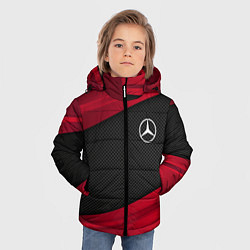 Куртка зимняя для мальчика Mercedes Benz: Red Sport, цвет: 3D-черный — фото 2