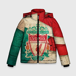Куртка зимняя для мальчика FC Liverpool: Old Style, цвет: 3D-красный
