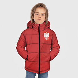 Куртка зимняя для мальчика Poland Team: Away WC-2018, цвет: 3D-черный — фото 2