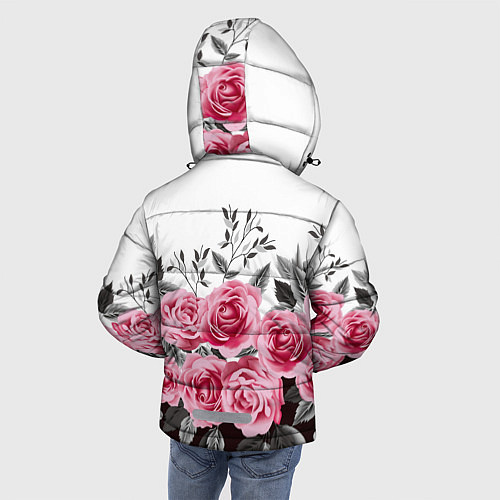 Зимняя куртка для мальчика Roses Trend / 3D-Черный – фото 4