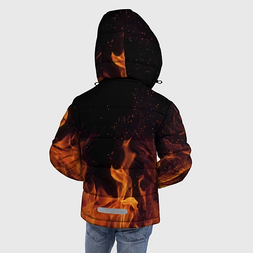 Зимняя куртка для мальчика OOMPH! / 3D-Черный – фото 4