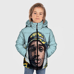 Куртка зимняя для мальчика ASAP Rocky: Far East, цвет: 3D-красный — фото 2