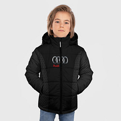 Куртка зимняя для мальчика Audi Carbon, цвет: 3D-светло-серый — фото 2