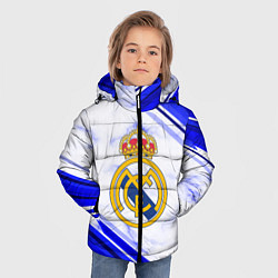 Куртка зимняя для мальчика Real Madrid, цвет: 3D-черный — фото 2