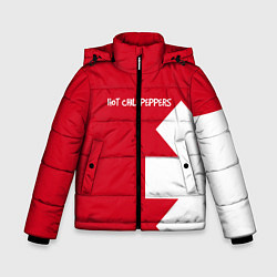 Куртка зимняя для мальчика RHCP: Red Style, цвет: 3D-светло-серый