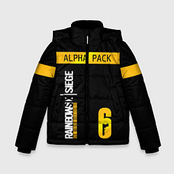 Куртка зимняя для мальчика Rainbow Six Siege: Alpha Pack, цвет: 3D-светло-серый