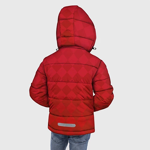 Зимняя куртка для мальчика Форма сборной России / 3D-Черный – фото 4