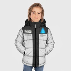 Куртка зимняя для мальчика RK900: Become Human, цвет: 3D-черный — фото 2