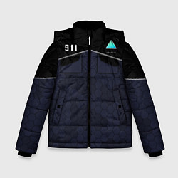Куртка зимняя для мальчика Detroit: COP 911, цвет: 3D-черный