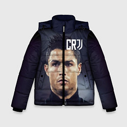 Куртка зимняя для мальчика RONALDO CR7, цвет: 3D-черный