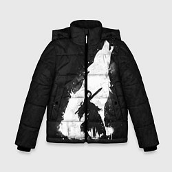 Куртка зимняя для мальчика Dark Souls: Howling Wolf, цвет: 3D-светло-серый