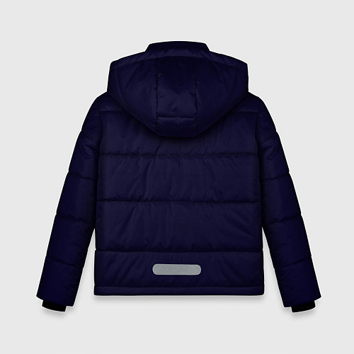 Зимняя куртка для мальчика Ночной Тоторо / 3D-Черный – фото 2