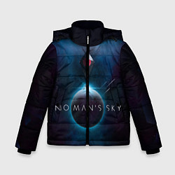 Куртка зимняя для мальчика No Man’s Sky: Dark Space, цвет: 3D-черный