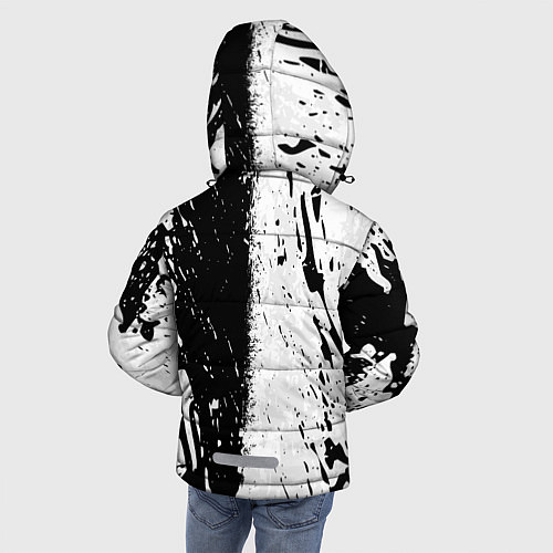 Зимняя куртка для мальчика JUVENTUS BIANCONERI / 3D-Черный – фото 4