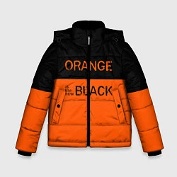 Куртка зимняя для мальчика Orange Is the New Black, цвет: 3D-красный