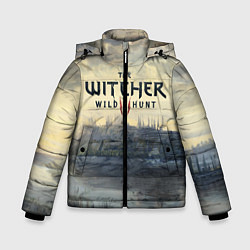 Куртка зимняя для мальчика The Witcher 3: Wild Hunt, цвет: 3D-светло-серый