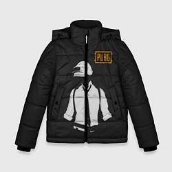 Куртка зимняя для мальчика PUBG: Online, цвет: 3D-светло-серый