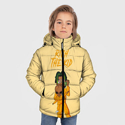 Куртка зимняя для мальчика Rich The Kid, цвет: 3D-черный — фото 2