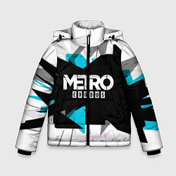 Куртка зимняя для мальчика Metro: Exodus Sky, цвет: 3D-черный