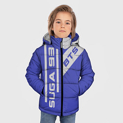 Куртка зимняя для мальчика BTS: Suga 93, цвет: 3D-черный — фото 2