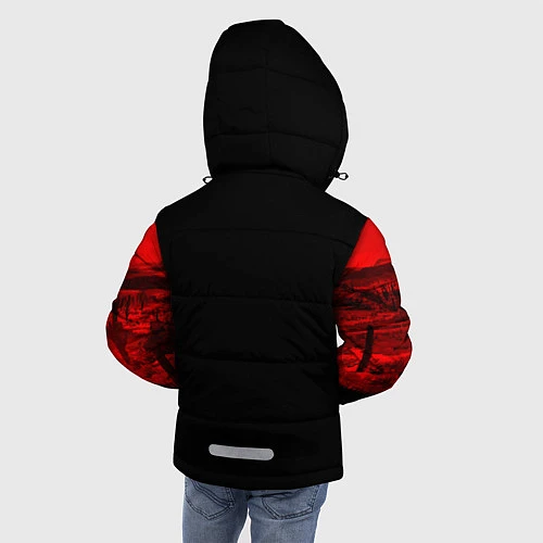 Зимняя куртка для мальчика RDR 2: Sunset / 3D-Черный – фото 4