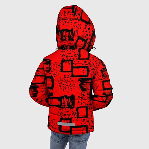 Зимняя куртка для мальчика Red Dead Redemption 2 / 3D-Черный – фото 4