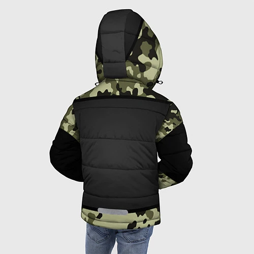 Зимняя куртка для мальчика Khabib: 27 - 0 / 3D-Черный – фото 4