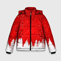 Зимняя куртка для мальчика Christmas pattern
