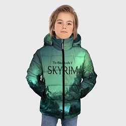 Куртка зимняя для мальчика SKYRIM, цвет: 3D-светло-серый — фото 2