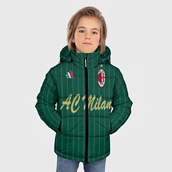 Куртка зимняя для мальчика AC Milan: Green Form, цвет: 3D-черный — фото 2