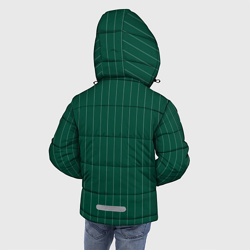 Зимняя куртка для мальчика AC Milan: Green Form / 3D-Черный – фото 4