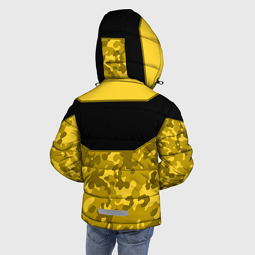 Зимняя куртка для мальчика PUBG Runner / 3D-Черный – фото 4