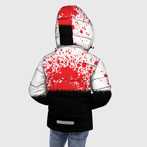Зимняя куртка для мальчика RDR 2: Red Blood / 3D-Черный – фото 4