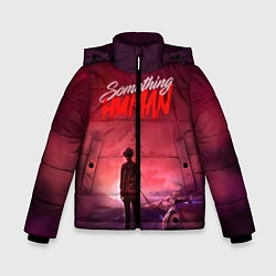 Куртка зимняя для мальчика Muse: Something Human, цвет: 3D-красный