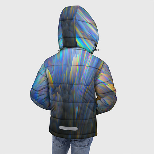 Зимняя куртка для мальчика BTS: Neon Spectre / 3D-Черный – фото 4