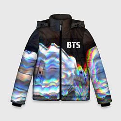 Куртка зимняя для мальчика BTS: Spectroscopy, цвет: 3D-черный