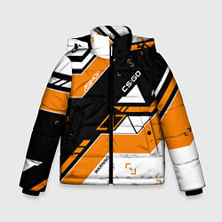 Куртка зимняя для мальчика CS:GO Asiimov Inverted, цвет: 3D-черный