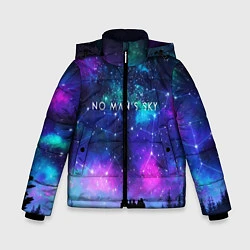 Куртка зимняя для мальчика No Man's Sky: Space Vision, цвет: 3D-черный